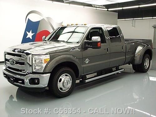 2011 ford f350 lariat crew diesel dually side steps 40k texas direct auto