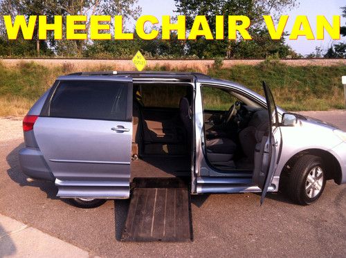 2005 toyota sienna wheelchair handicap van. free shipping, warranty!  video