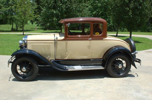 Model a coupe with rumble seat