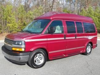Chevrolet : 2008 express 1500 hightop wheelchair conversion 28k mile all records