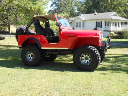 1979 frame off jeep cj5 cj 5 lifted rock crawler mud daily driver must see