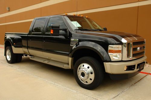 2010 ford f450 kingranch crew cab diesel drw 4wd rear camera heat seat one owner