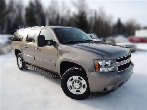 13 chevy suburban 25004x4 3/4 ton nav roof heated leather dvd 2nd row bench bose