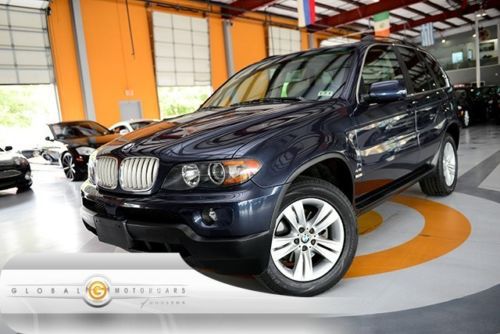 04 bmw x5 premium 4.4i awd pano roof 18in alloys rear shade cd changer wood trim
