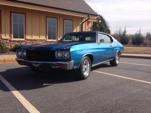 1970 chevelle malibu, numbers matching! very solid! ss clone? ps,pb,a/c, 71,72