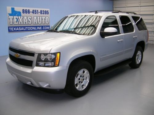 We finance!!!  2013 chevrolet tahoe lt roof tv heated leather 3rd row texas auto