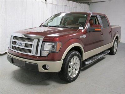 2009 ford f 150 king ranch  5.4l v8 one owner navigation local trade super crew
