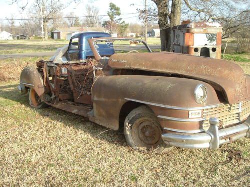 1946--1947--1948 chrysler town and country--rod--project