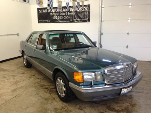1987 mercedes benz 300sdl diesel clean carfax solid body and rare color