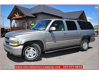 2001 chevy suburban 1500 lt leather 2wd automatic pwr evr vincent motor company