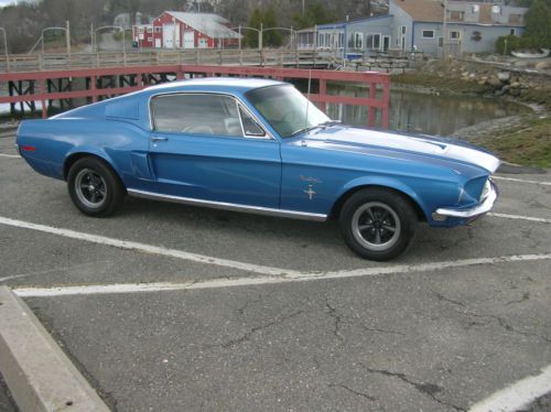 1968 mustang fastback. 289ci and automatic transmission. possible bullitt car???