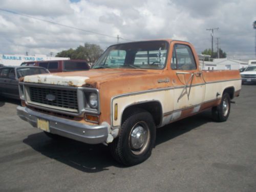 1974 chevy pick up, no reserve