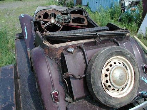 1952 mg td mgtd parts car with title
