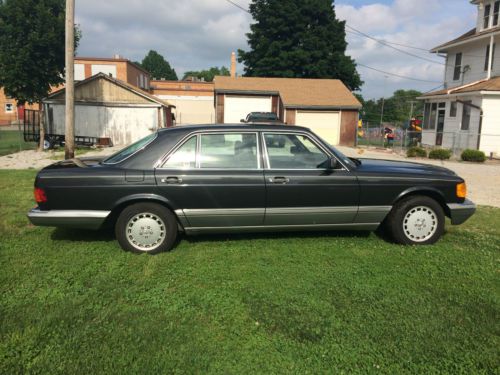 1987 mercedes 560sel passed down through the family 109k miles