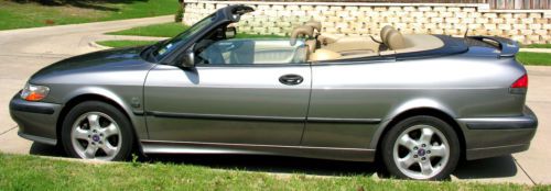 2001 saab 9-3 se convertible, low mileage, original owner,great condition!
