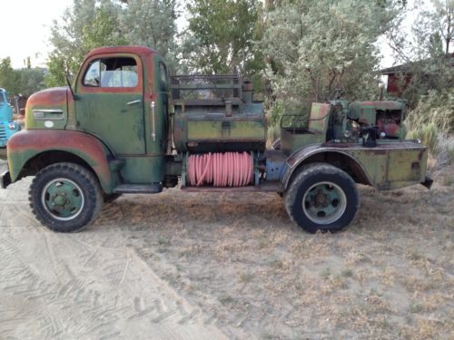 1950 ford coe f5 4x4 v8 cabover truck