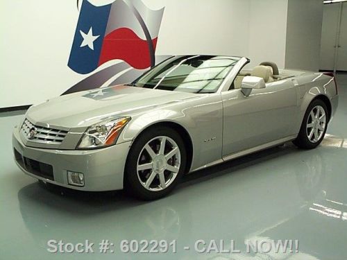 2005 cadillac xlr convertible hard top nav hud only 15k texas direct auto