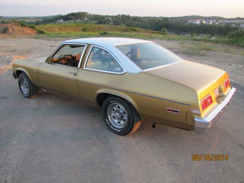 1976 chevrolet nova base coupe 2-door 5.0l
