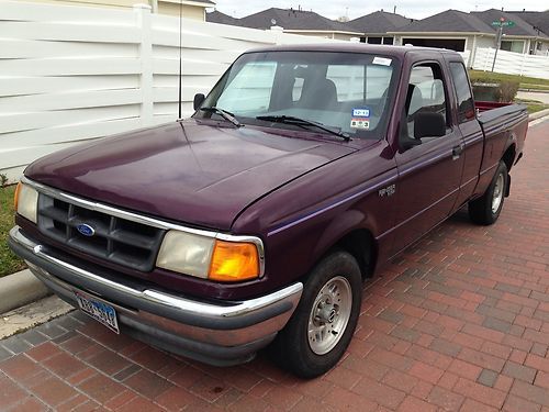 1993 ford ranger xlt standard cab pickup 2-door 2.3l