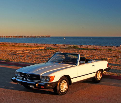 1980 mercedes 450sl: 31,000 original miles, exceptionally kept and maintained