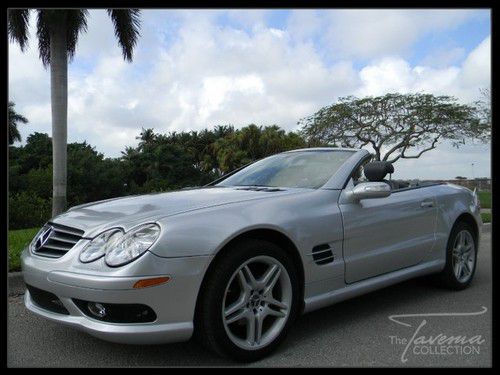 06 sl500 amg package navigation nappa leather heated and cooled seats mint