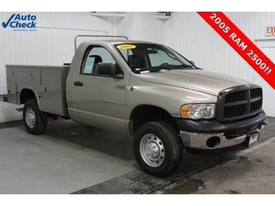 Hemi magnum 5.7l v8 smpi, 4x4, low miles, utility body ready for work $$ave!!!