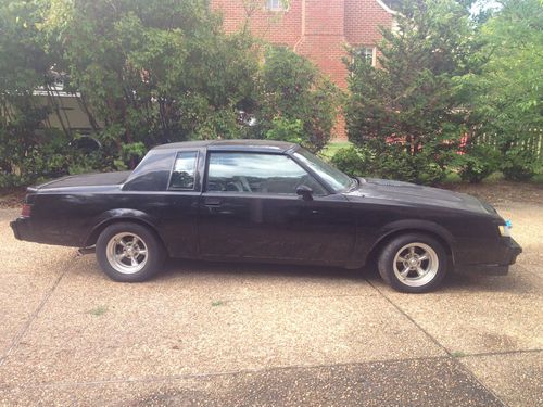1987 buick grand national - heavily modified and fast, low reserve