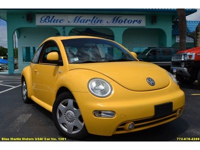 Clean 00 volkswagen beetle 1.8l automatic sunroof jvc audio w/ cd changer