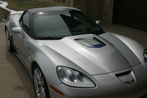 2009 corvette zr1 blade silver sienna