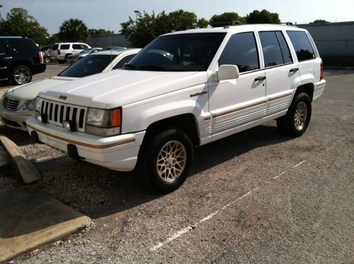 1995 jeep grand cherokee limited 193k straight six florida car
