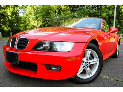 2001 bmw z3 2.5l 1 owner 5 speed convertible super low 67k miles manual