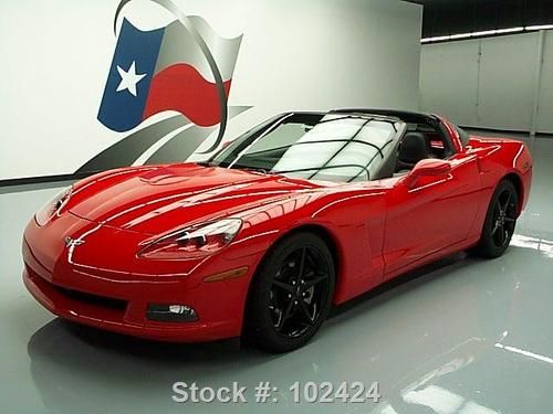 2012 chevy corvette 2lt 6-spd nav hud torch red 22k mi texas direct auto
