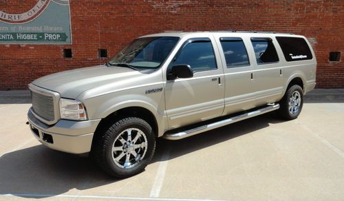 2005 ford excursion limited sport utility 6-door 6.8l custom conversion cabt