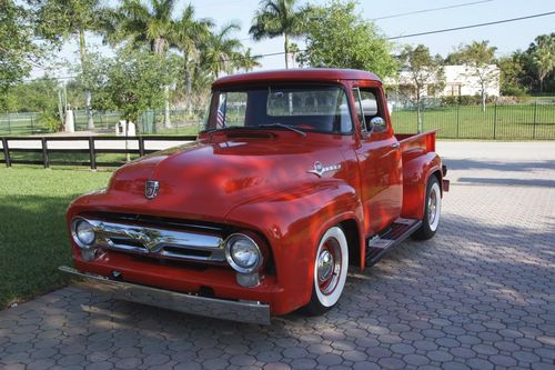1956 ford f-100,302 motor,ac,ps,excellent condition, see photos