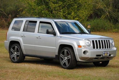 2010 jeep patriot sport utility 2.4l fwd manual silver upgrade performance extra