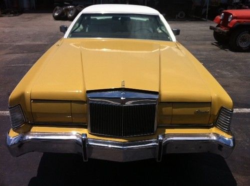 Lincoln mark 1973 low mile clean classic cruiser well cared for machine