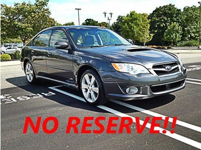 2008 subaru legacy gt limited loaded one owner fast sporty no reserve auction!!