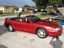 1996 ford mustang gt convertible adult owned stock