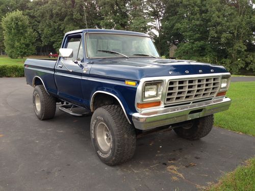 78 ford f150 xlt ranger with 460 v8 automatic with new paint