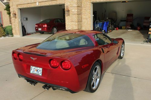 2008 corvette, 3lt, auto, z51, nav,  dual roofs