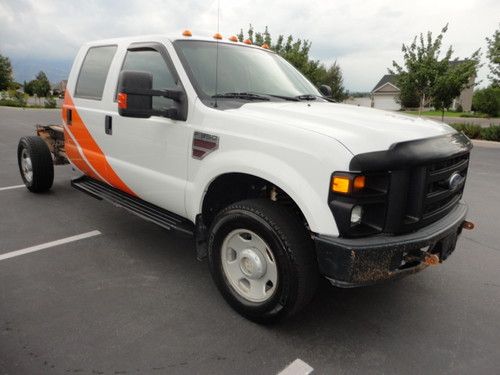 2008 ford f350,xl,6.4l powerstroke,4x4,crew cab,cab chassis,exc. mechanically!