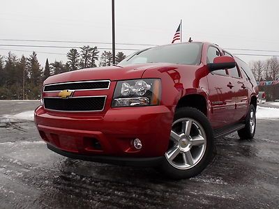 12 chevy suburban 4x4 navigation roof dvd black leather heated seats 20" wheels