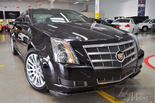 2011 cadillac cts coupe awd, one owner, bose, sat, parking aid, cd, aux