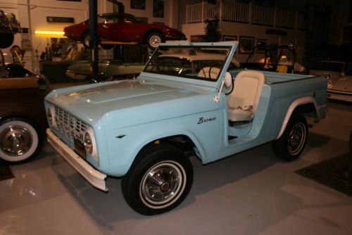 1967 ford bronco roadster 4.7l 289cu. in. v8  **1 of 800**