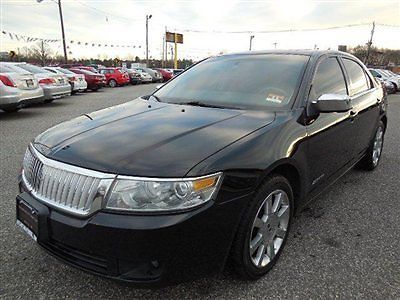 Leather moonroof navigation chromes 2owner carfax certified local trade in!