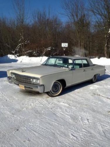 1966 chrysler crown imperial automobile
