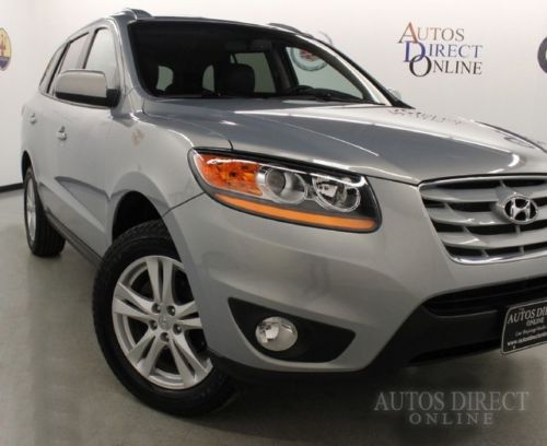 We finance 10 santa fe limited awd 1 owner clean carfax heated leather seats cd