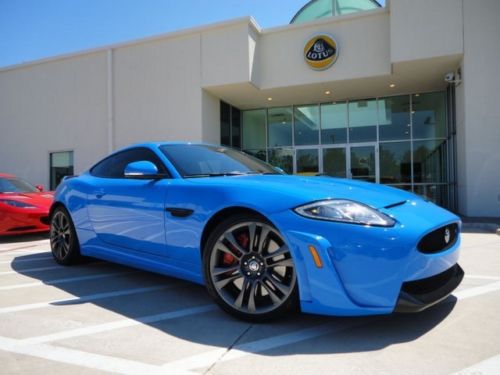 Xkr-s 550hp very rare blue piping and stitching