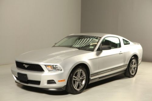 2011 ford mustang coupe premium v6 auto leather shaker sound alloys ac clean !