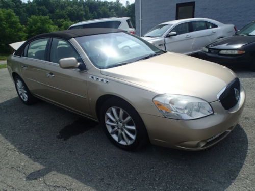 2006 buick lacrosse cxs, salvage, runs and drives, damaged, leather